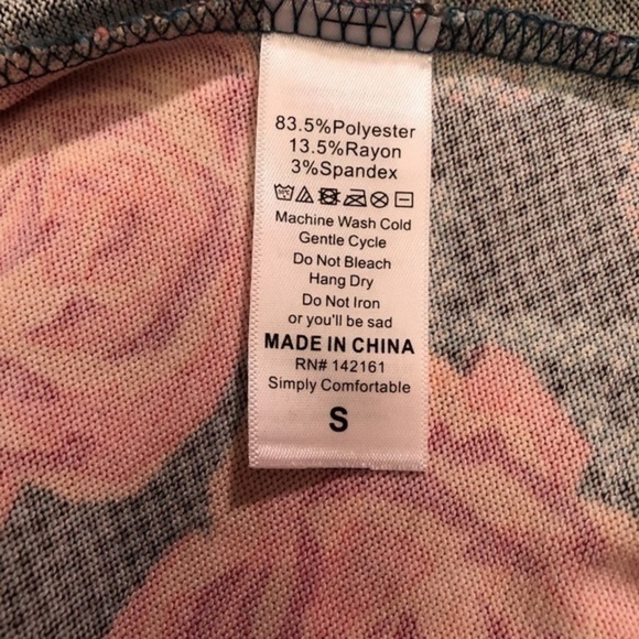LULAROE Roses Sarah Cardigan Small - Picture 4 of 5